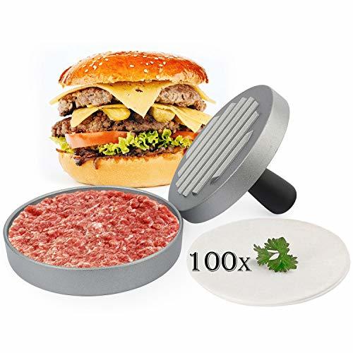 Productos Belmalia Prensa Burger ➕ 100 Hojas de Papel de Horno ➕ para