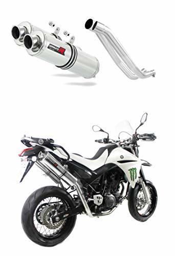 XT 660 R Escape Moto Deportivo Redondo Silenciador Dominator Exhaust Racing Slip-on