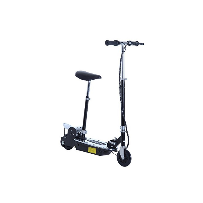 Products HOMCOM Patinete Eléctrico Niño Scooter Plegable con Manillar y Asiento Ajustable Tipo