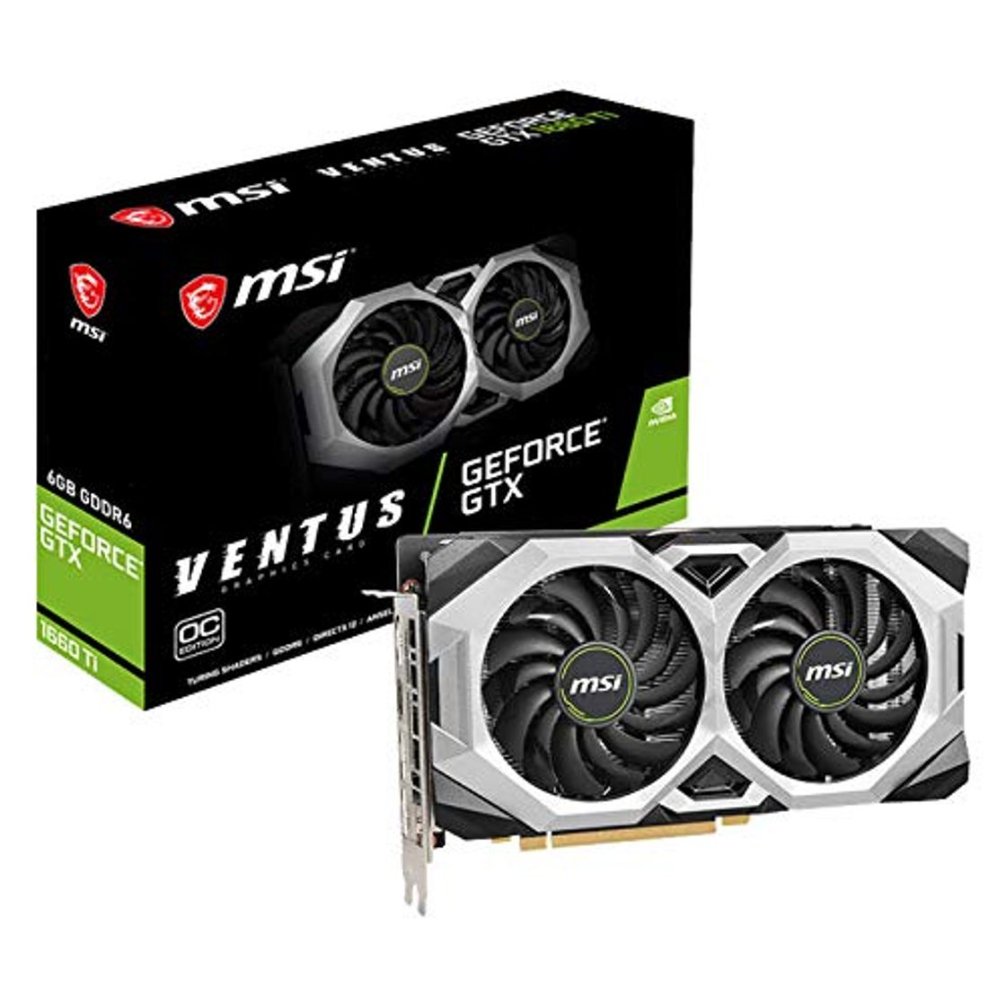 Product Nvidia GeForce GTX1650 - 1620 MHz - 4 Go GDDR6 - 12000