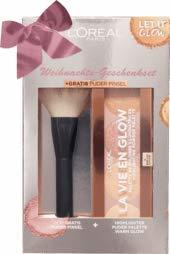 Products L 'Oréal Paris Highlighter la Vie En Glow palé 01 + – Brocha set