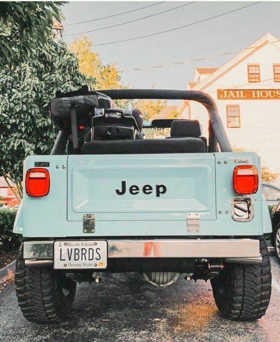 Fashion Blue Jeep