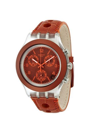 Swatch Reloj de Cuarzo Man Unisex Rouille 43.0 mm