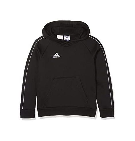 adidas Core18 Hoody Sweatshirt, Hombre, Negro
