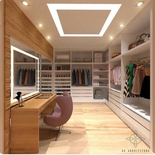 Inspiração Closet funcional 