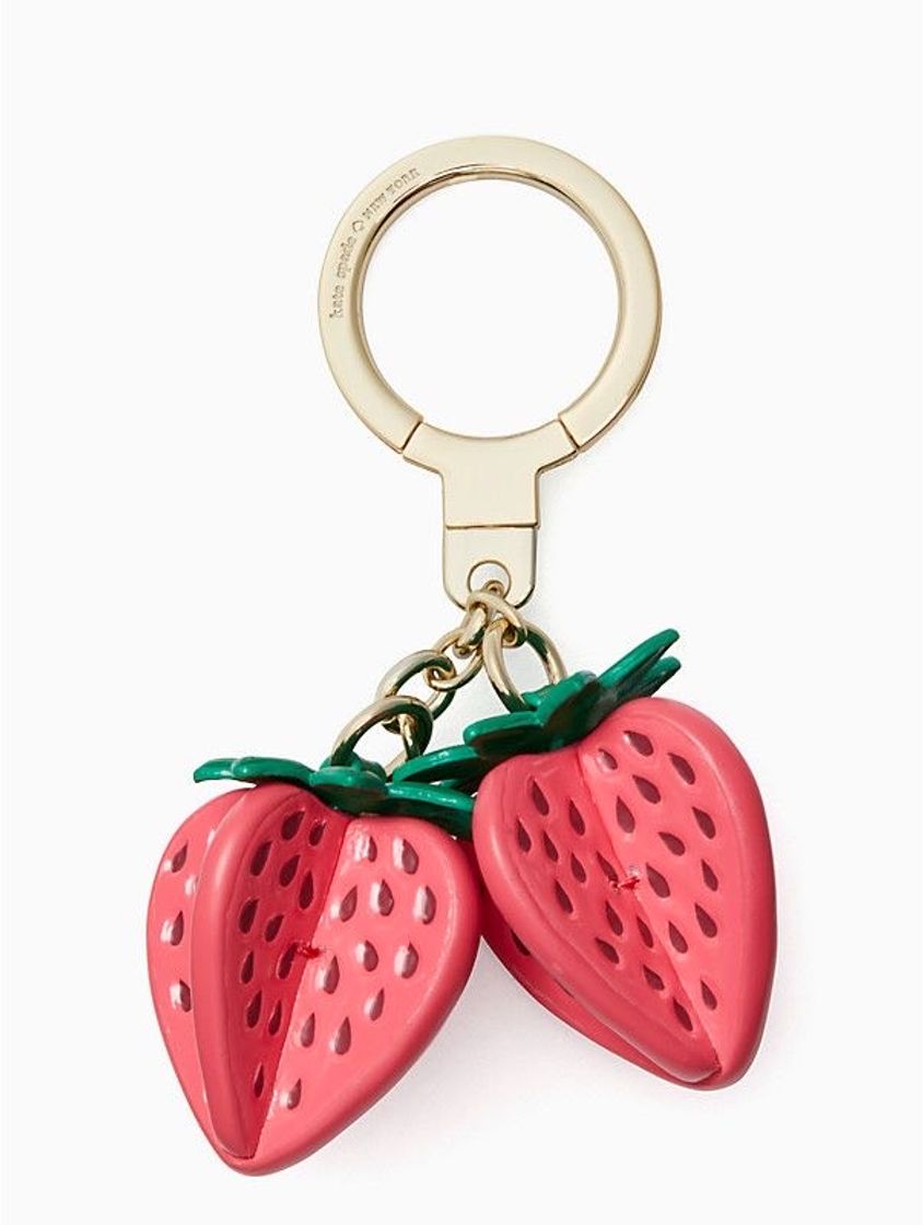 Moda Llavero de fresas Kate Spade