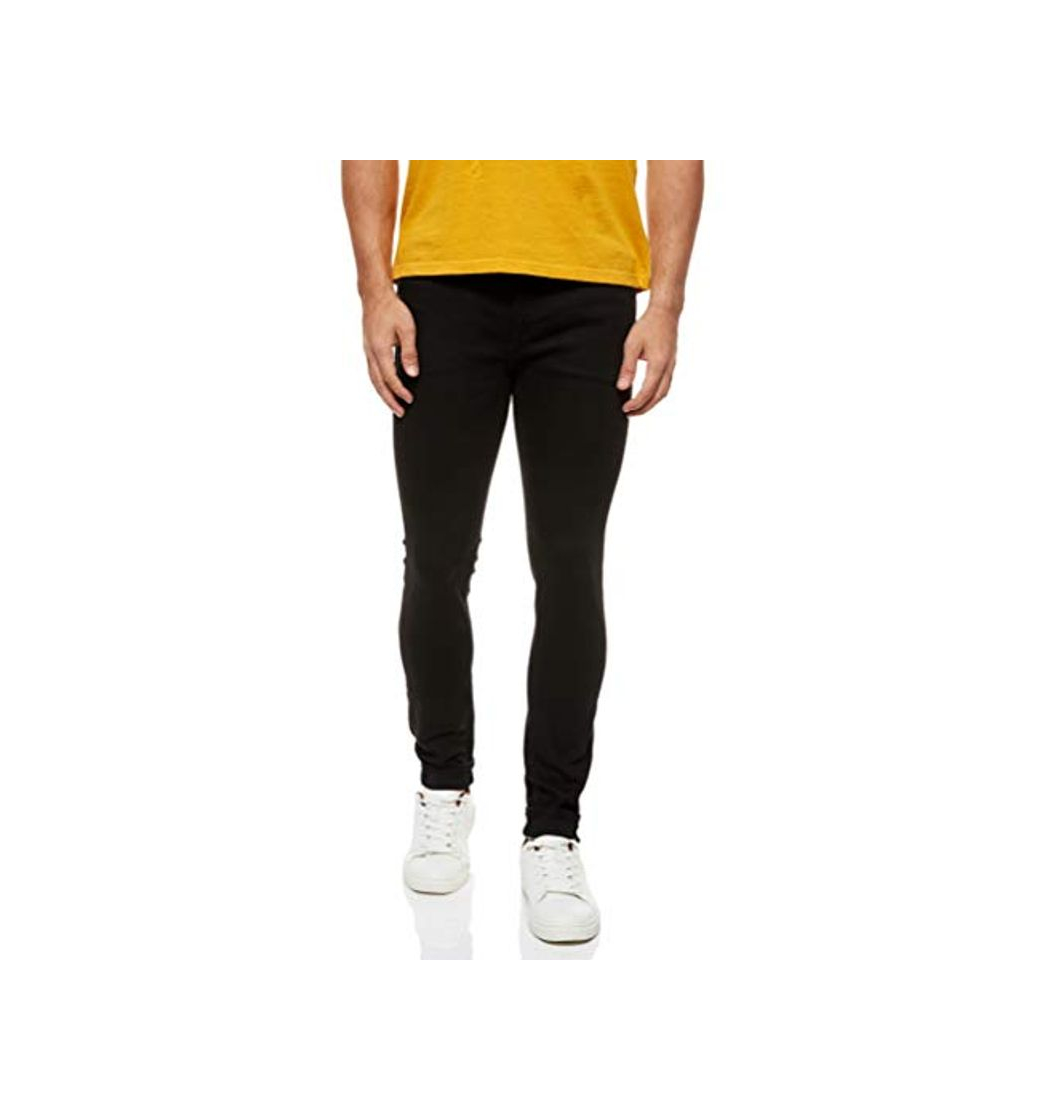 Moda Jack & Jones Jjiliam Jjoriginal Am 816 Noos Vaqueros Skinny, Negro