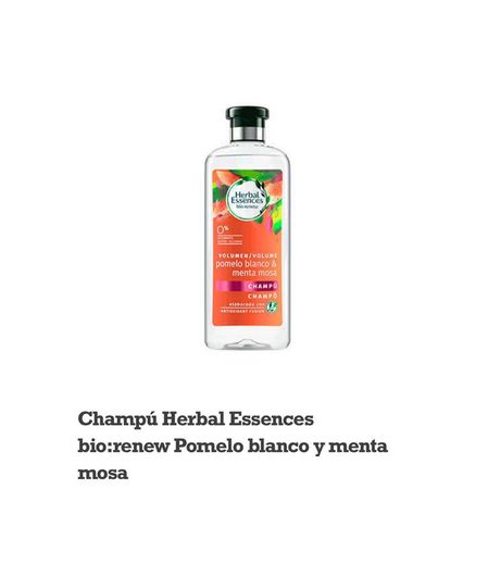 Champú Herbal Essences bio