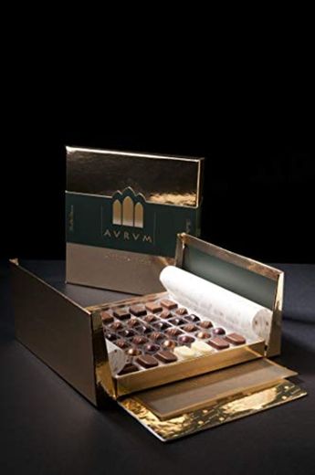 Caja de Bombones de Chocolate Artesano Gourmet "Aurum 48
