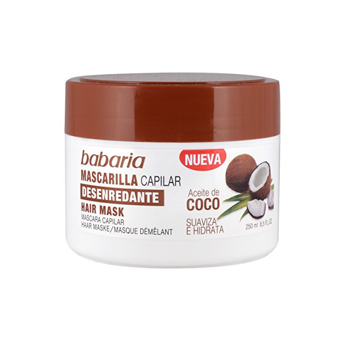 Social Babaria Aceite de Coco Mascarilla Capilar Desenredante
