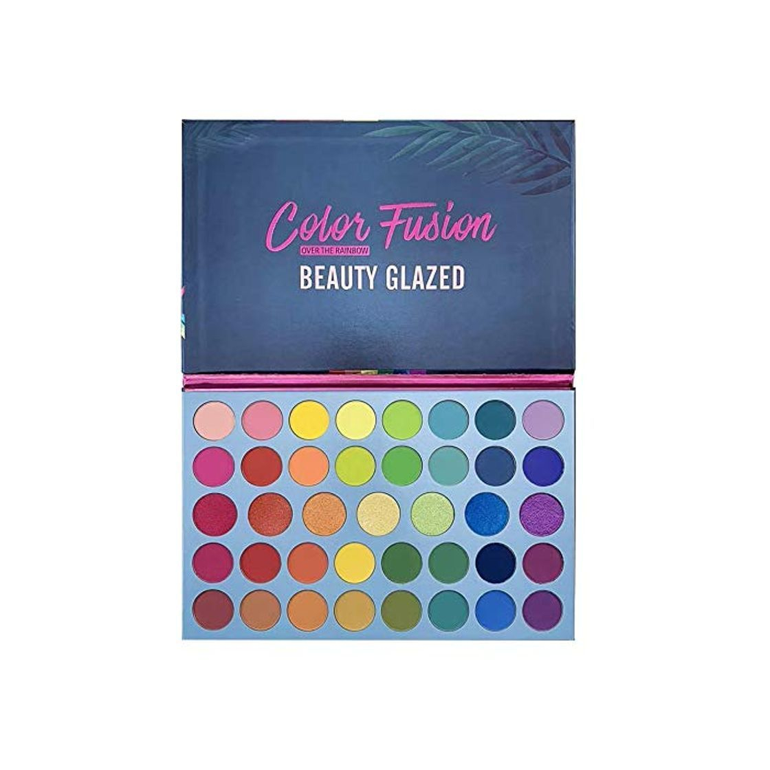 Social Beauty Glazed Paleta de polvo de sombra de ojos de 39 colores