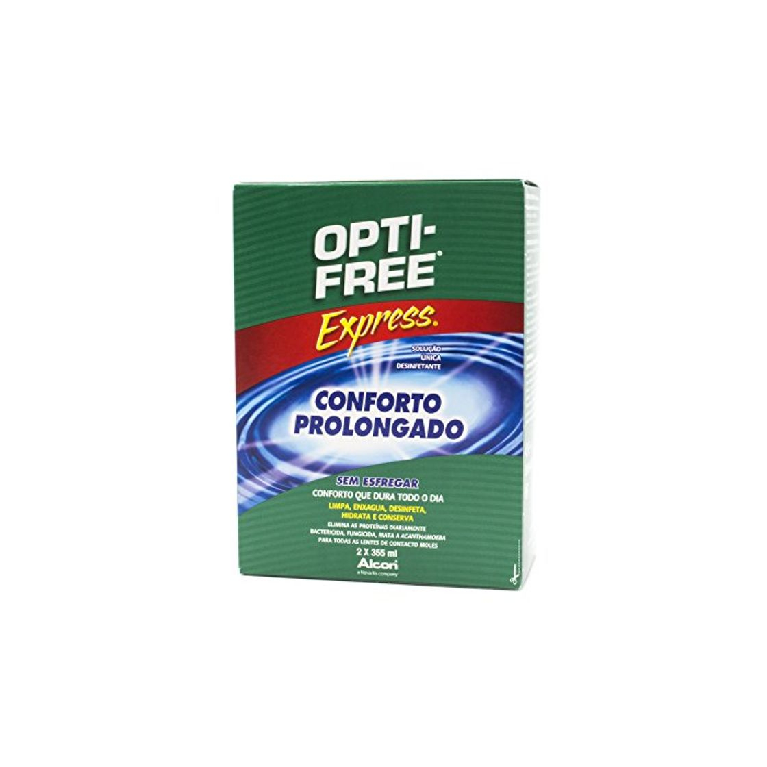 Social Alcon Opti-Free Express - Líquido para lentes de contacto
