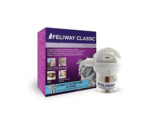 FELIWAY Classic - Antiestrés para gatos - Marcaje con orina, Miedos, Cambios