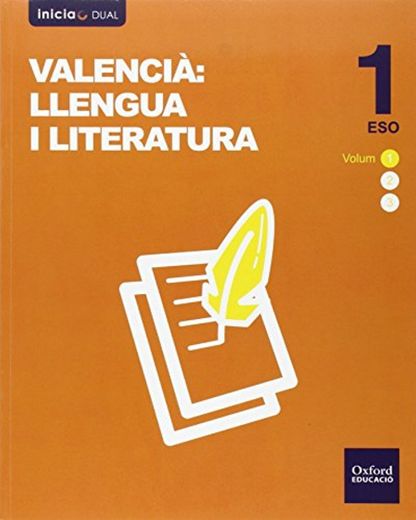 Lengua Valenciana Y Literatura. Libro Del Alumno. ESO 1 - Volumen Annual