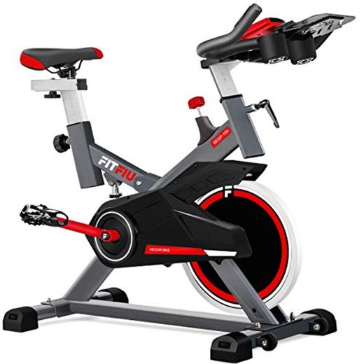 Fitfiu - BESP100 Silent+  Bicicleta spinning indoor con volante de inercia