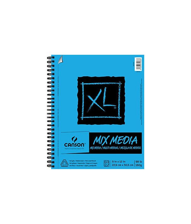 Producto Pro-Art 457489 Canson XL Multi-Media Paper Pad 9 pulgadas x 12 pulgadas