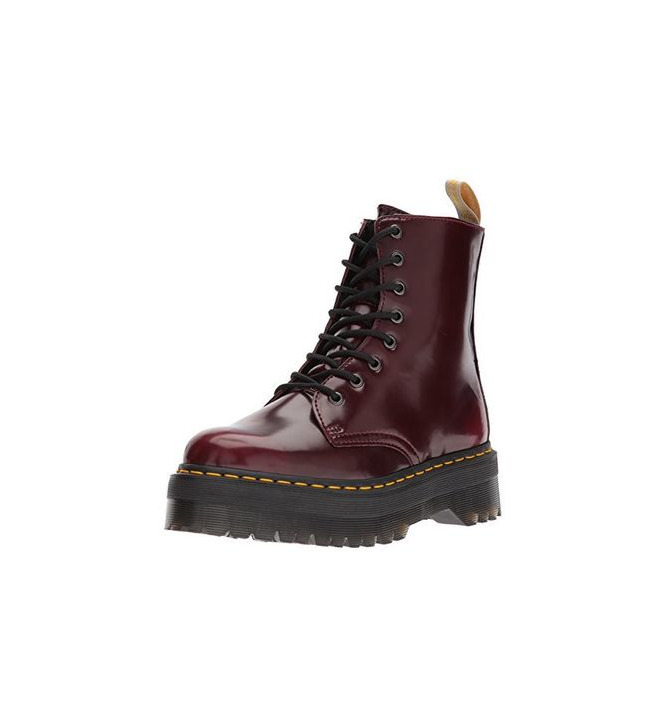 Social Dr. Martens 2976 botina vegano rojo cereza Cambridge Cepillo rojo burdeos 21802600,