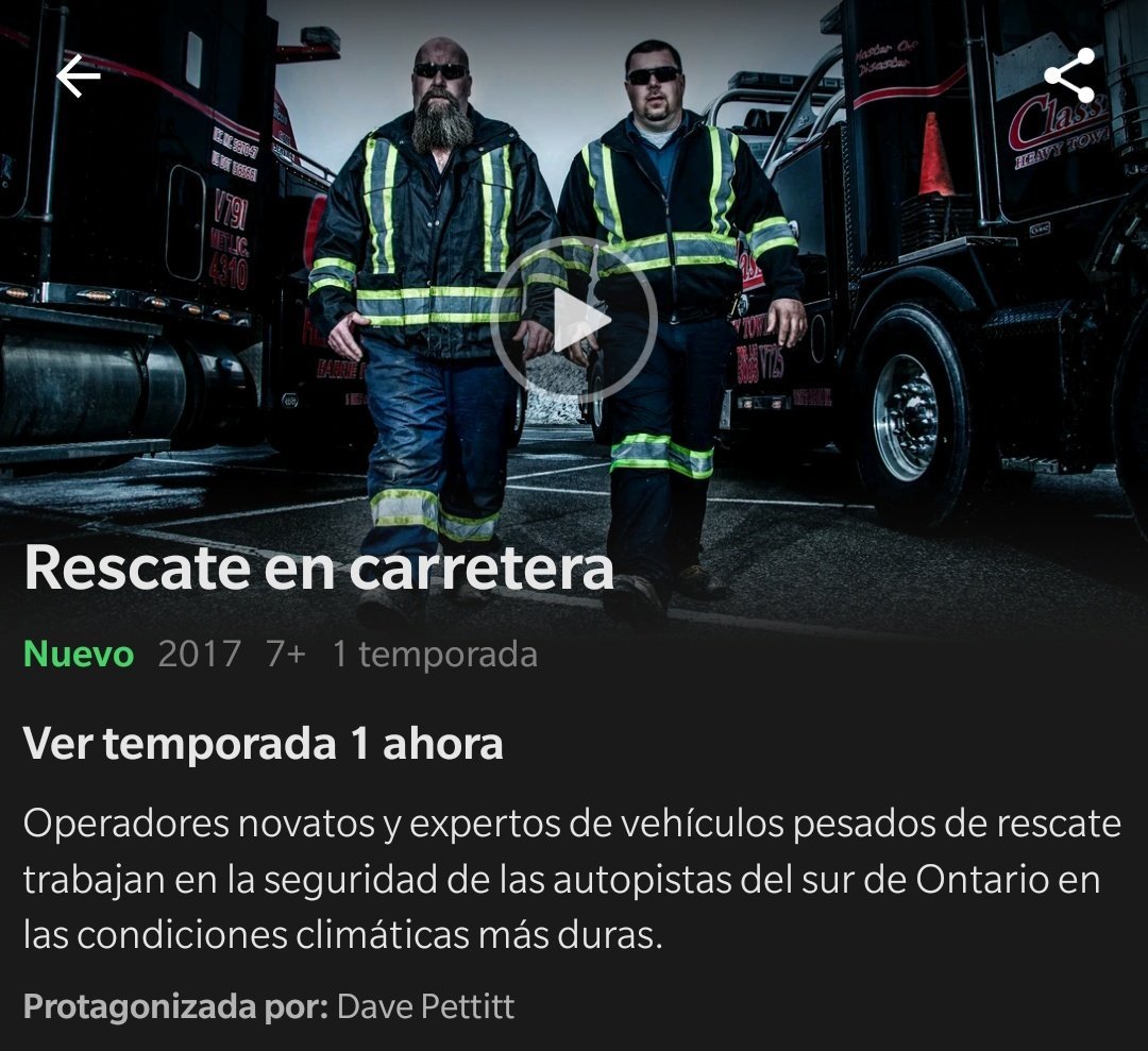 Series Rescate en carretera 