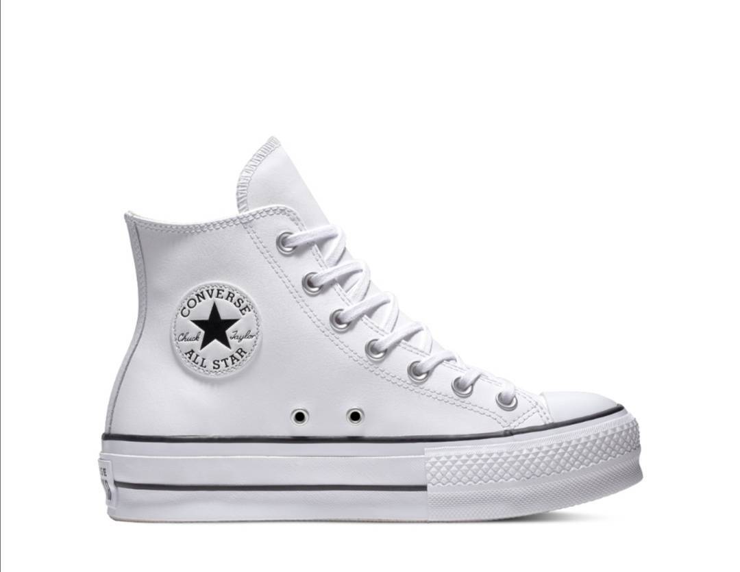 Fashion Chuck Taylor All Star Lift Leather High Top

