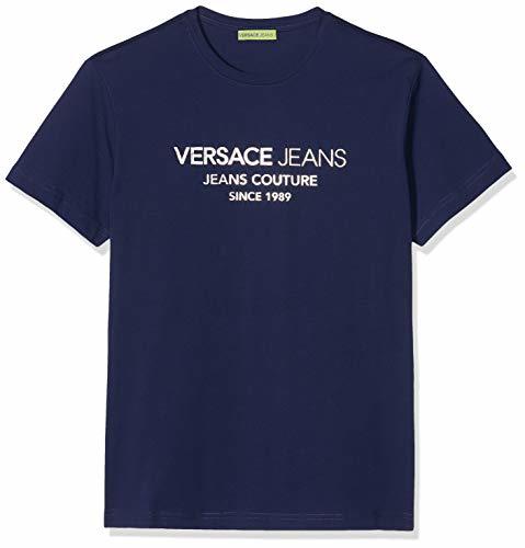 Product Versace Jeans Couture Man T-Shirt Camiseta de Tirantes, Azul