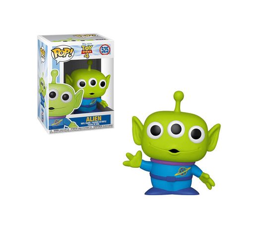 Funko- Pop Vinilo: Disney: Toy Story 4: Alien Figura Coleccionable,