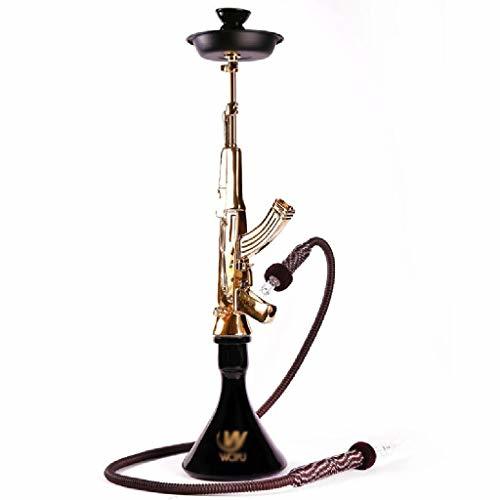 Lugares TcooLPE Gran Pipa de Agua Oriental Hooka Hookah con decoración Tradicional, Tiene