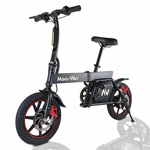 Windgoo Bicicleta Eléctrica Plegables, 350W Motor Bicicleta Plegable 25 km/h y 25