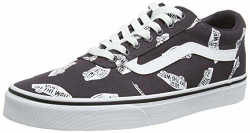 Social Vans Ward Suede/Canvas, Zapatillas para Hombre, Negro