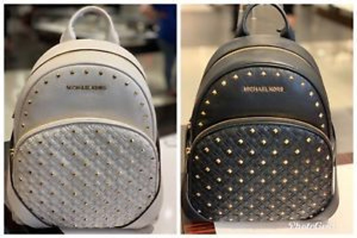 Product Mochila Michael Kors negra con tachuelas