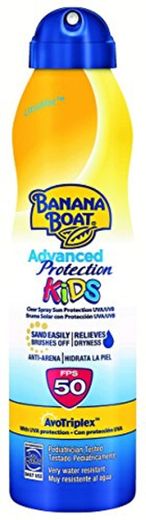 Banana Boat KIDS Advanced Protection - Crema solar en spray para niños