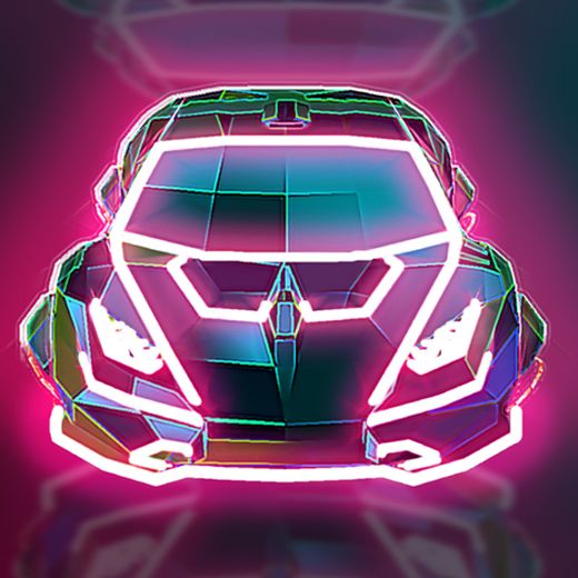 ‎Neon Flytron: Cyberpunk Racer na App Store