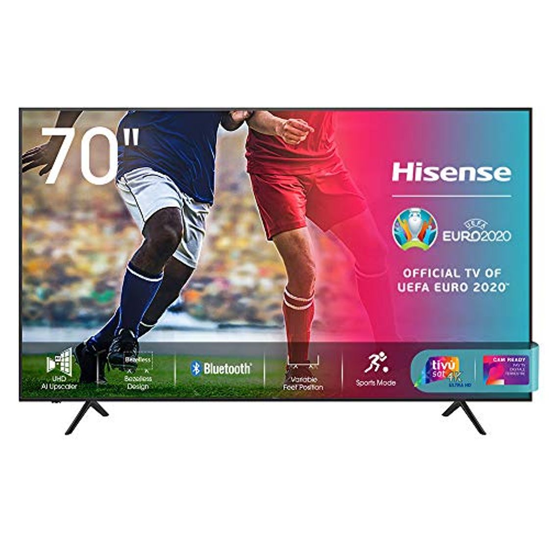 Electronic Hisense Uhd TV 2020 70A7100F - Smart TV Resolución 4K