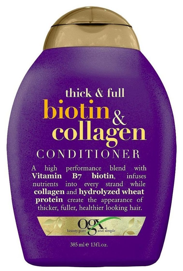 Moda Acondicionador Biotina y Colágeno Volumen OGX 