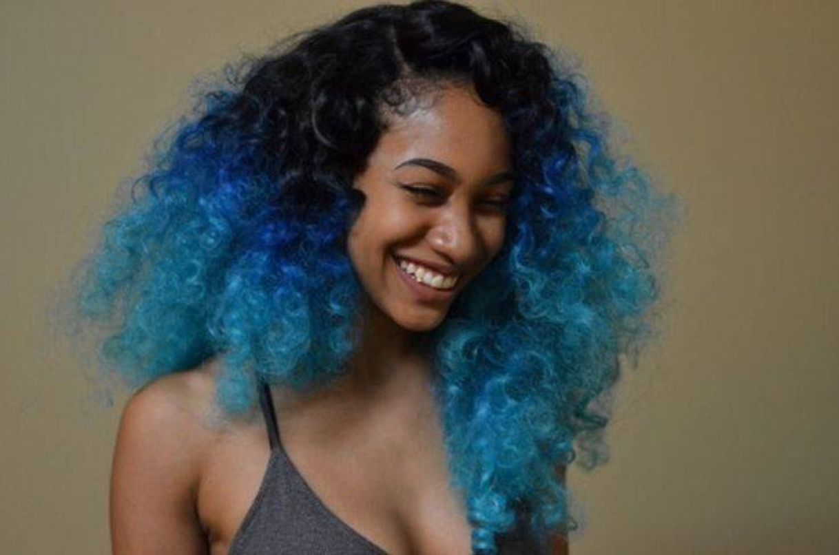 Moda Cabelo azul