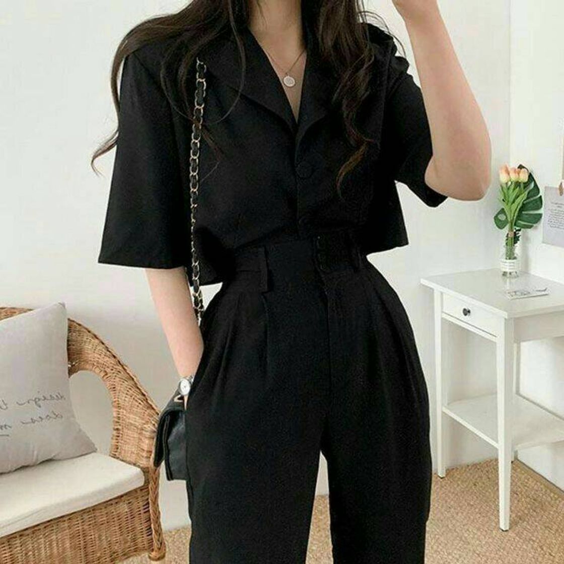 Fashion black outfit