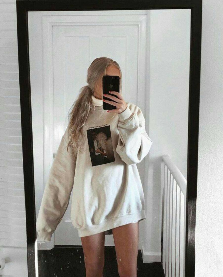 Fashion white sweater