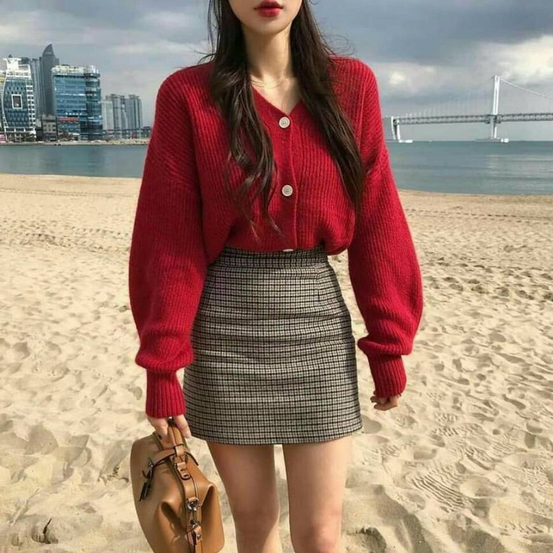 Moda red outfit