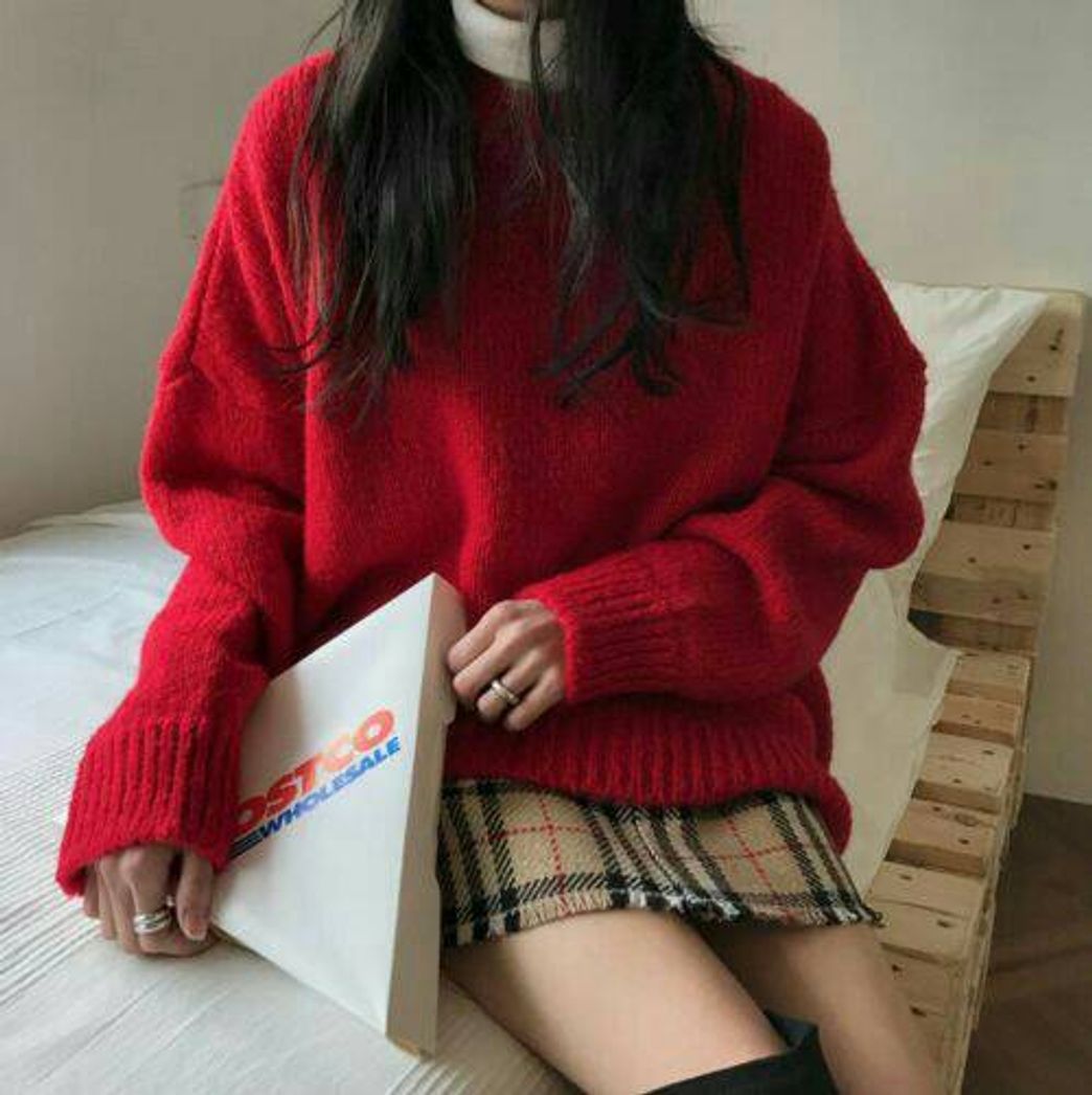 Moda red sweater