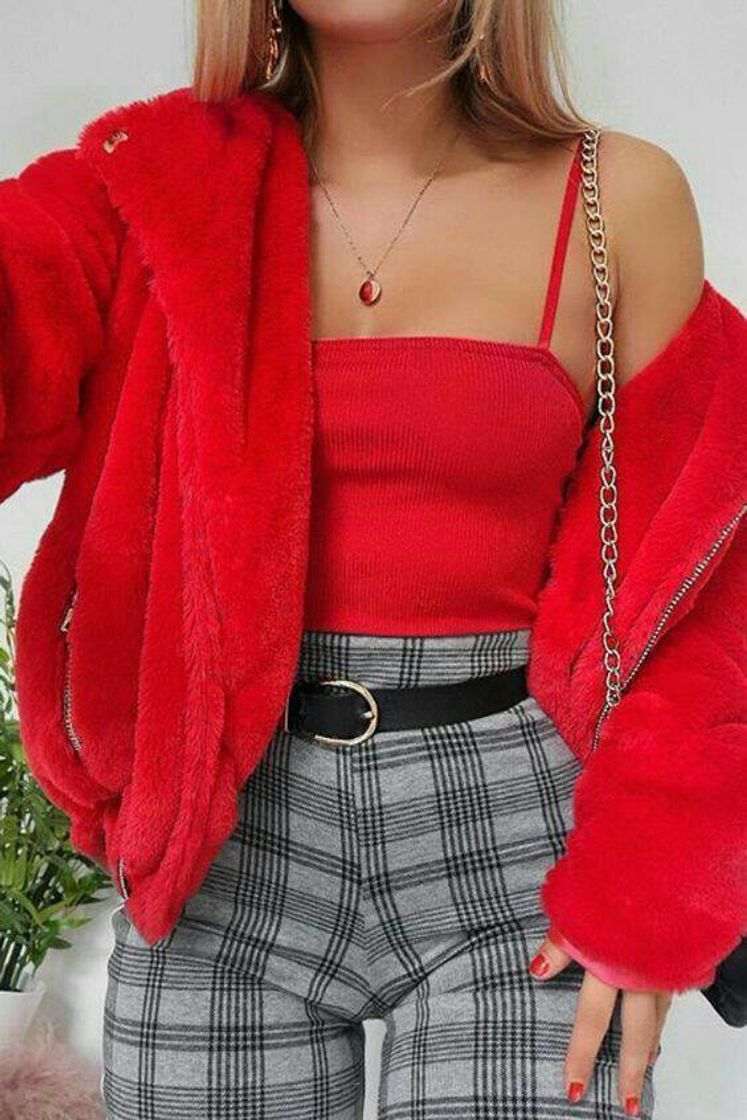 Moda red outfit