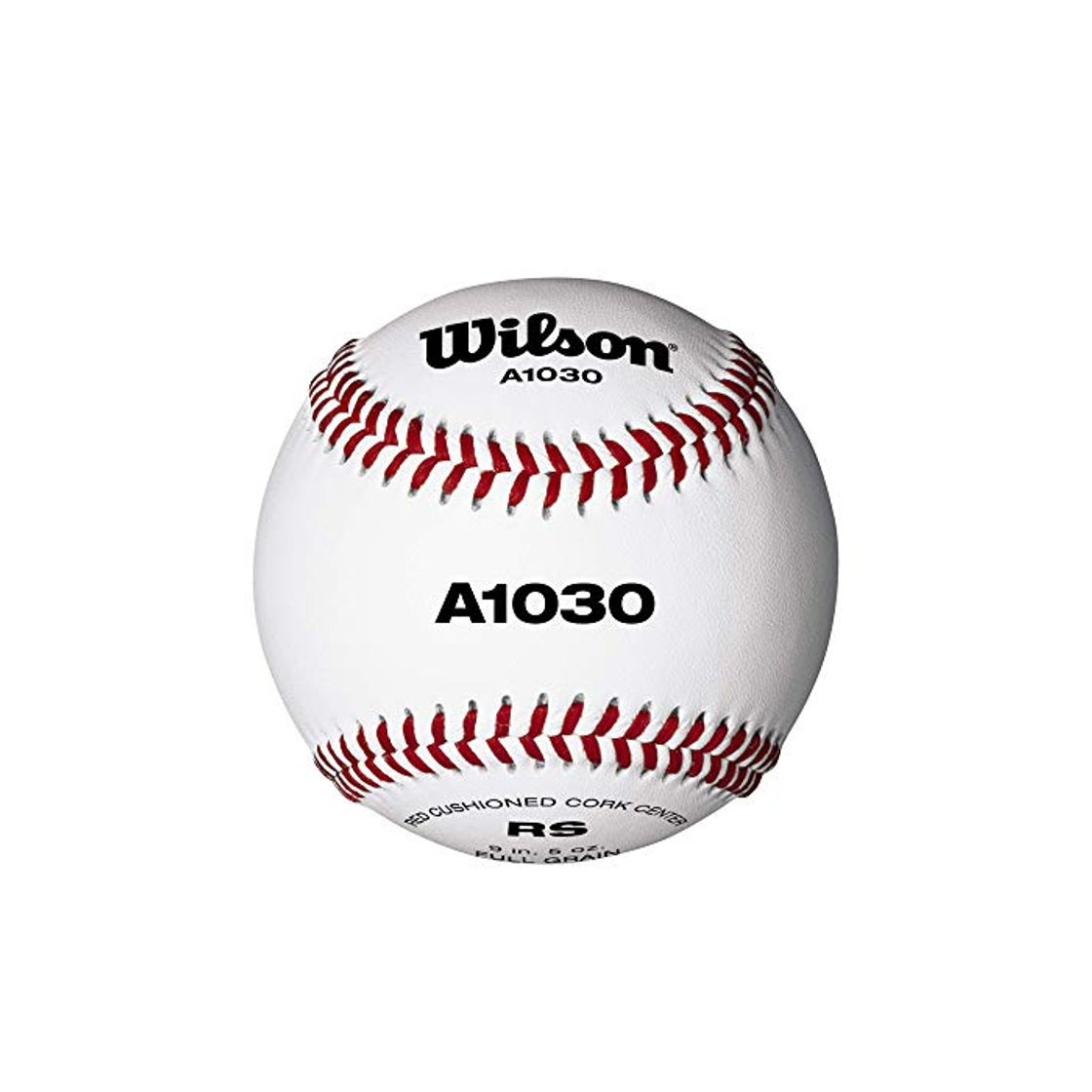 Products Wilson WTA1030B Pelota de béisbol A1030 Cuero con Costuras Rojas