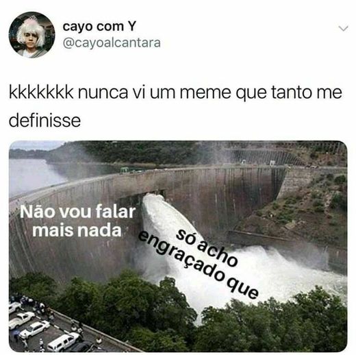 Só acho engraçado..