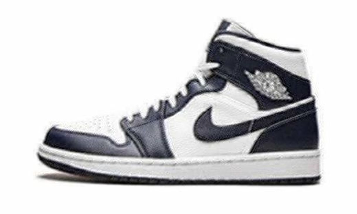 Fashion Nike Air Jordan 1 Mid, Zapatos de Baloncesto para Hombre, Blanco