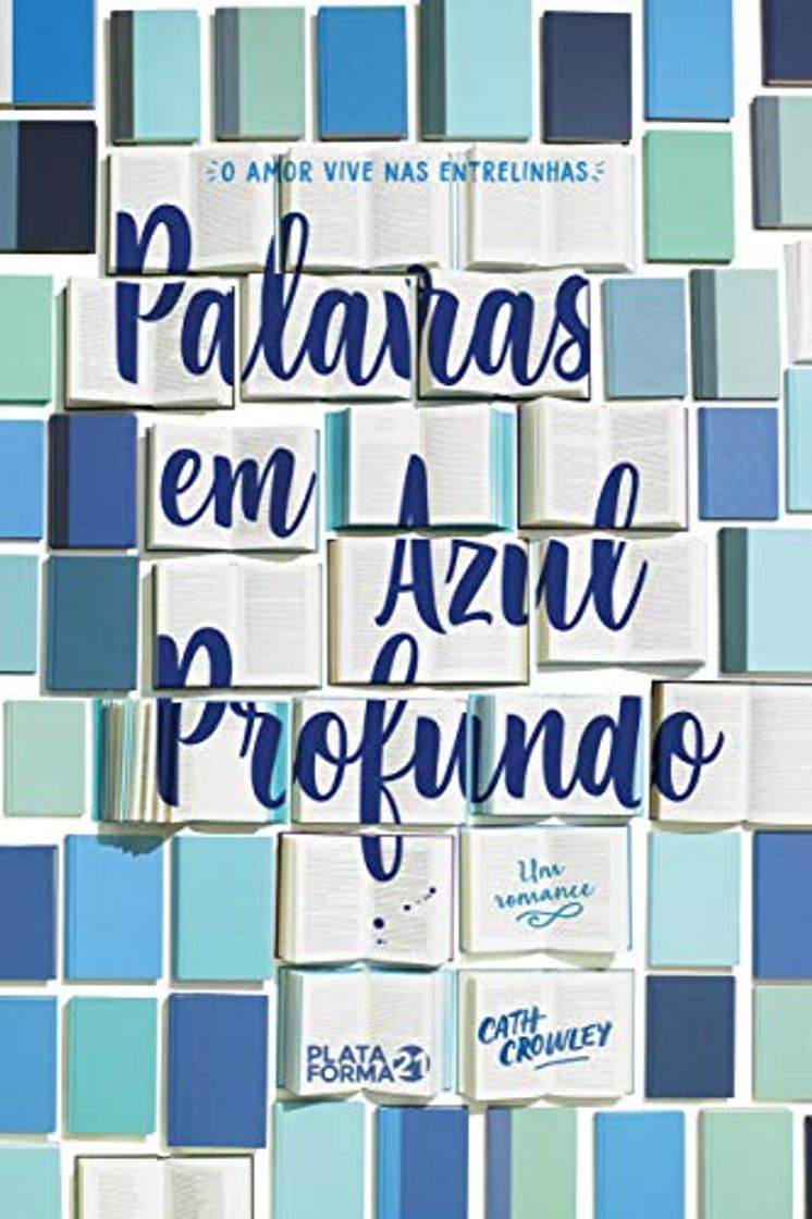 Book Palavras em Azul Profundo