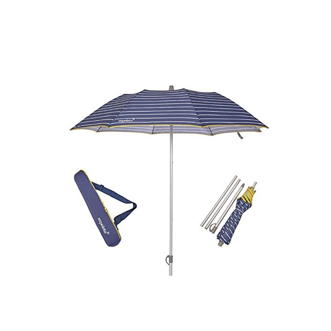 Producto EZPELETA Sombrilla terraza. Parasol/Sombrilla de playa. Paraguas sol ligero y plegable de