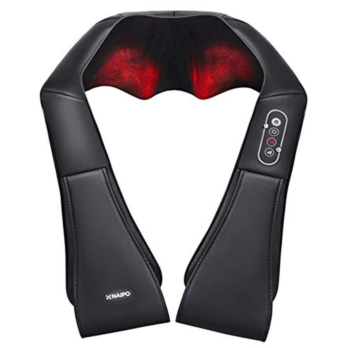 Social Naipo Masajeador de Cuello y Hombros Básico Shiatsu Masajeador Cervical con 3D