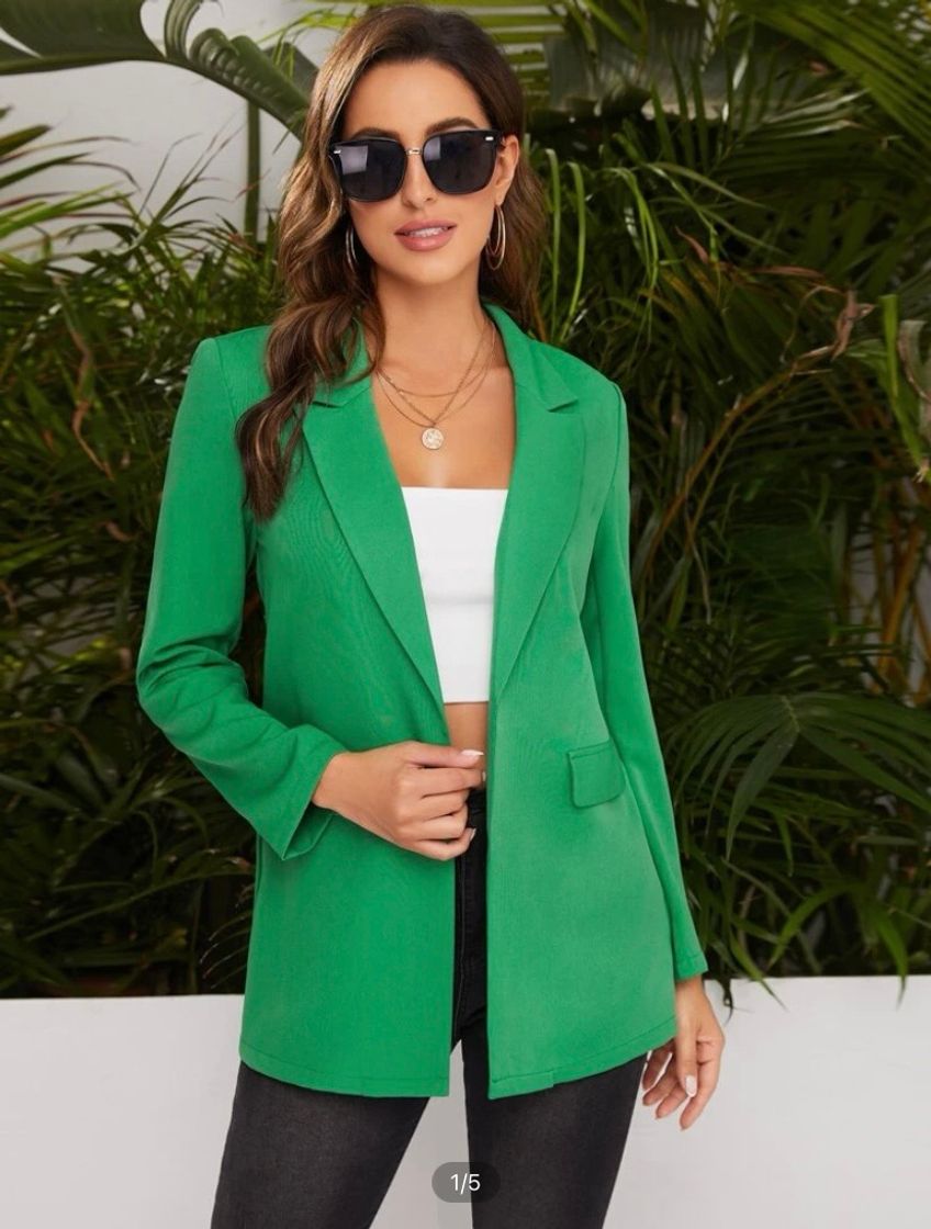 Social Blazer verde