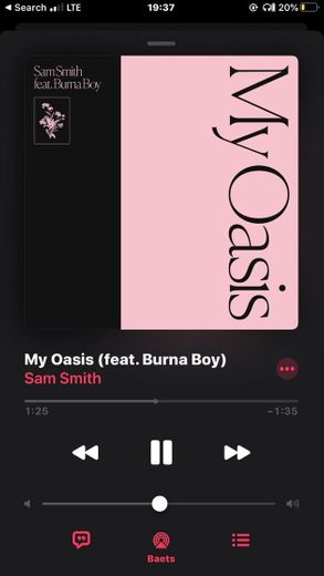 My Oasis (feat. Burna Boy)