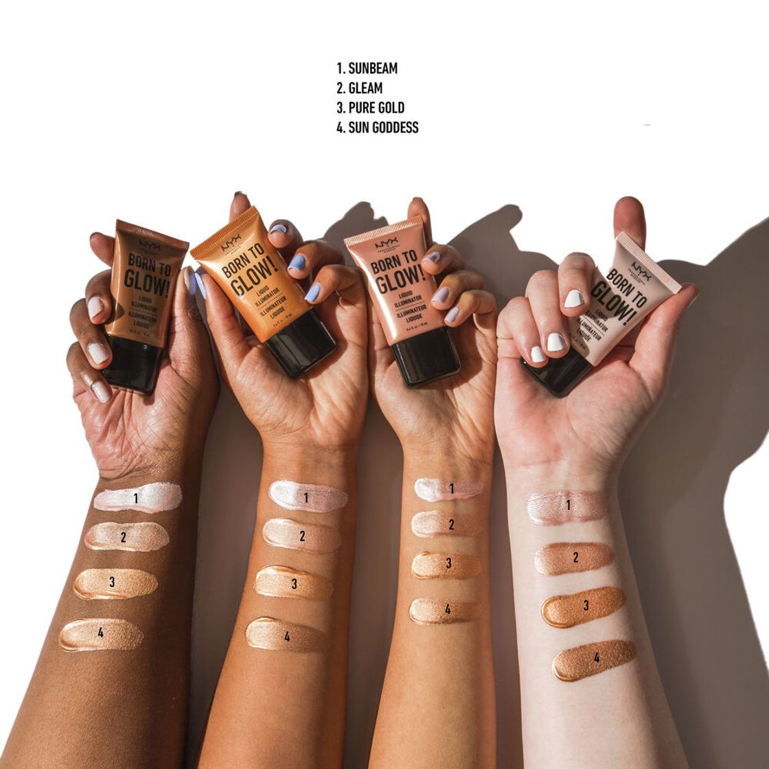 Social Born To Glow Liquid Iluminador Nyx