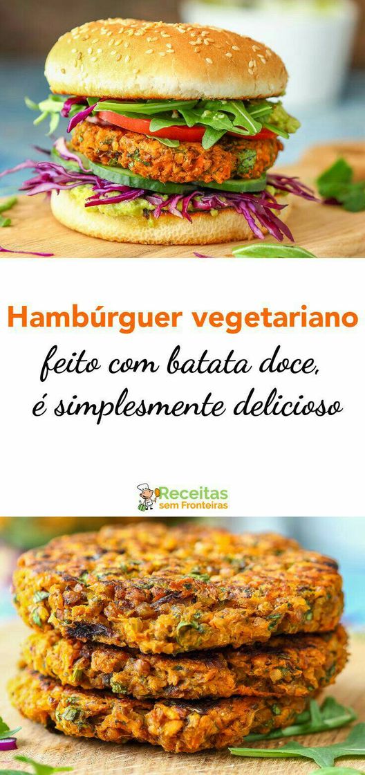 Fashion Hambúrguer vegetariano 🍔