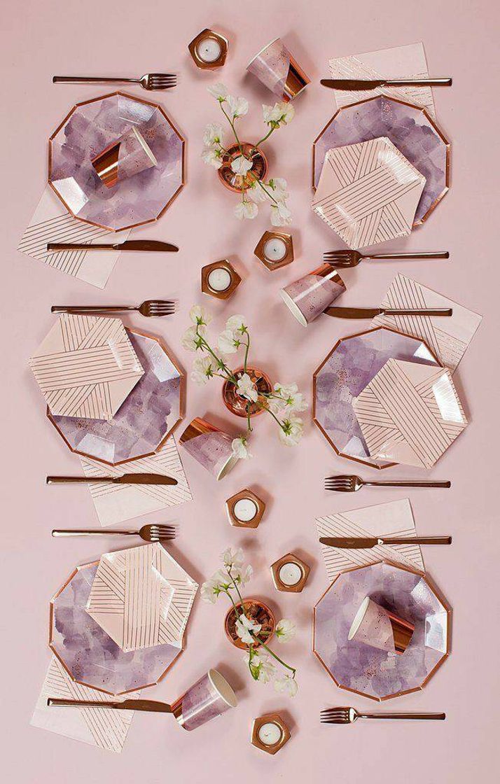 Fashion Amethyst Plates